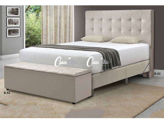 Cabeceira Box Estofada Queen Size Styllus do Brasil Princesa